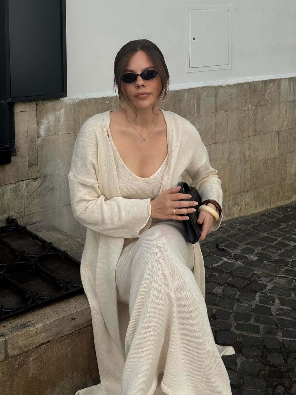 Fall Casual Knit Two Piece Set