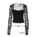 Joselynn Lace Long Sleeve Top