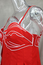 Valentina Maxi Dress Red