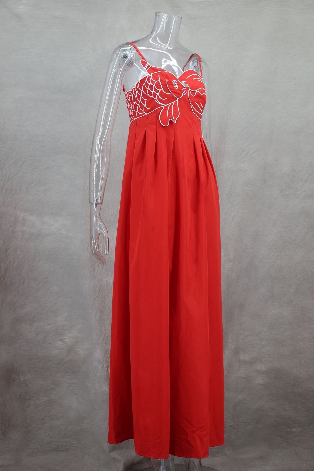 Valentina Maxi Dress Red