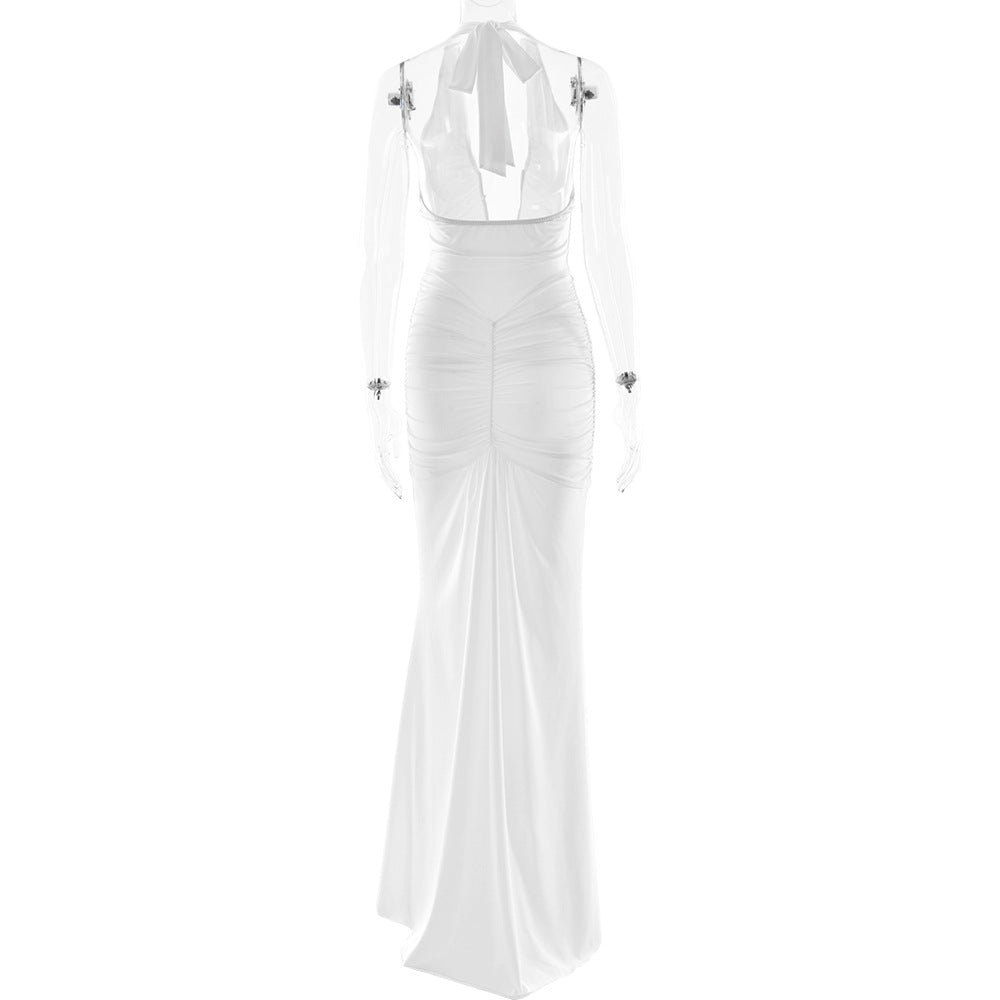 Aster Maxi Dress White