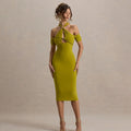 Mella Midi Dress Green