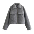 Jesse Wool Zip Jacket