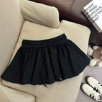 Liah Textured A-Line Mini Skirt
