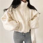 Akilah Cozy Stand Collar Cardigan
