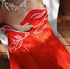 Valentina Maxi Dress Red