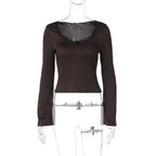 Eulalia Lace Flared Sleeve Top