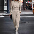 Casual Soft Comfortable Relaxed Cozy Simple Classic LongSleeve Suit