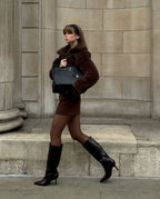 Tayleigh Retro Faux Fur Jacket