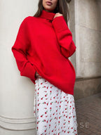 Polly Cherry Print Maxi Skirt