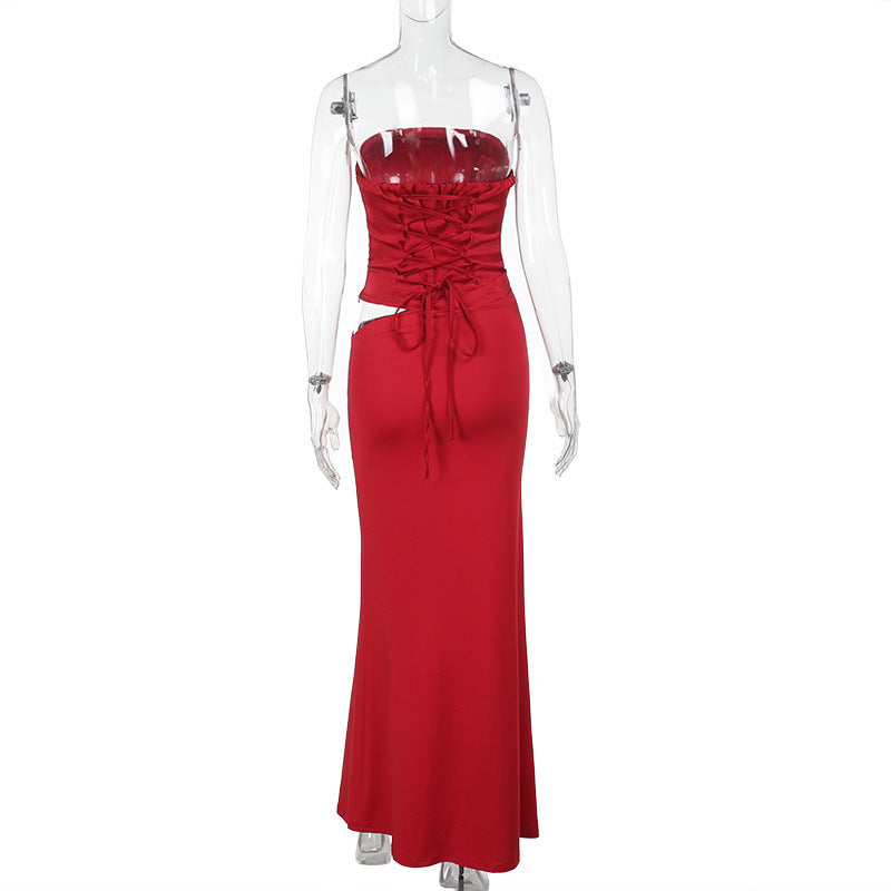 Tess Maxi Dress Red