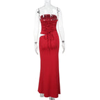 Tess Maxi Dress Red