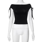 Milarose Off Shoulder Halter Top