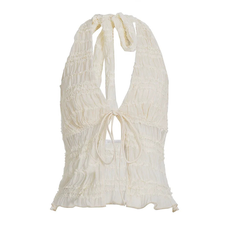 Lundyn Lace Halter Top