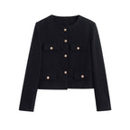 Sunday Bouclé Button Coat