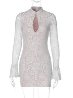 Riley Lace Bodycon Midi Dress