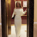 Elegant Off Shoulder Maxi Dress