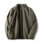 Zoee Plush Stand Collar Jacket