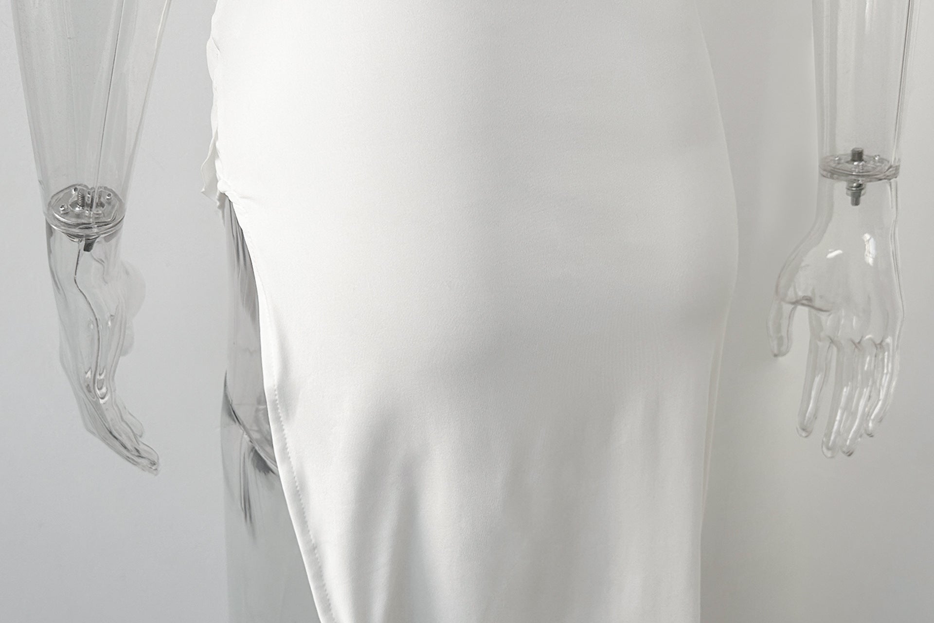 Azrim Maxi Dress White