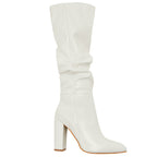 Emree Patent Block Heel Boots