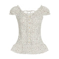 Shaylee Floral Puff Sleeve Blouse