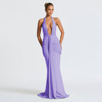 Aster Maxi Dress Purple