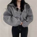 Akilah Cozy Stand Collar Cardigan