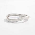 Versatile Matte Coil Bangle Bracelet