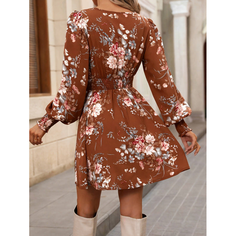 Hilda Statement Women's Floral Wrap Dress Boutique Collection