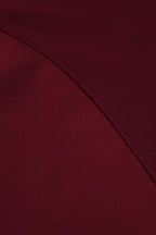 Eirand Red Halter Mesh Maxi Dress