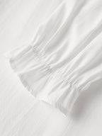 First Bloom Cotton Ruffle Maxi Dress Ivory
