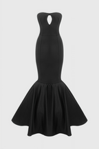 Hagad Bustier Skinny Fishtail Maxi Dress