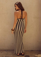 Woven Elegance Maxi Dress