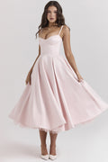 Úrsula Statement Silhouette Dress Elevated Occasion Wear