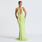 Aster Maxi Dress Green