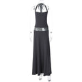 Eleanor Sequin Halter Maxi Dress