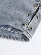 summer denim shorts shorts