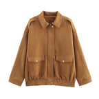 Miller Chic Wool Blend Bomber Jacket