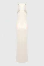 Jorvika Sleeveless U Neck Sequin Maxi Dress