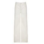 Ziah Low Waist Patchwork Wide-Leg Jeans