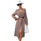 Reno Pocketed Floral Smocked Midi Dress FINAL