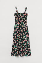 Charmaine Floral Halter Midi Dress FINAL