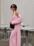 Fall Casual Knit Two Piece Set