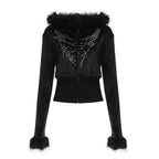 Hendrix Fluffy Rhinestone Lounge Set