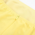 Tansy Mini Dress Yellow