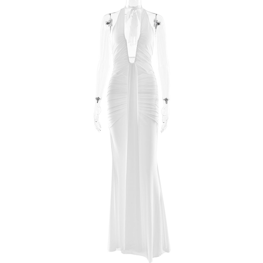 Aster Maxi Dress White
