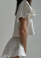 Lavender Bliss - Ruffled Lounge Set