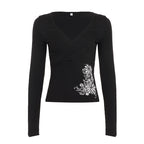 Raylan Floral V-Neck Top