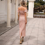 Party Mini Dress Sequined One Shoulder Dress