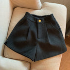Katharine Tailored High-Waist Shorts
